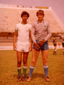 Zetti no Guarani nos anos 80