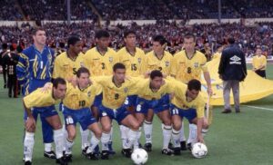 Zetti com a Seleção Brasileira na Copa Umbro