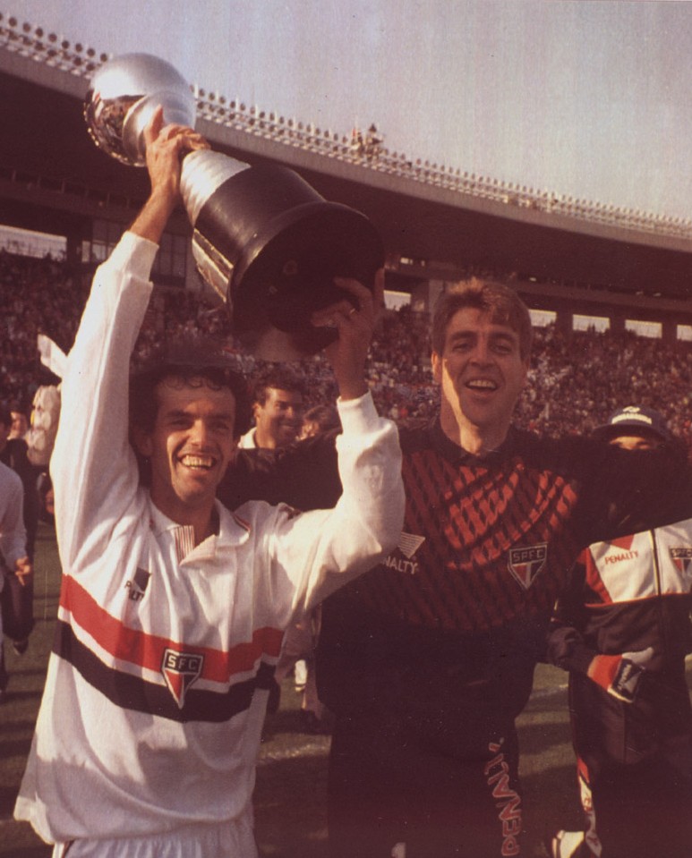 Zetti campeão mundial em 92 pelo SPFC